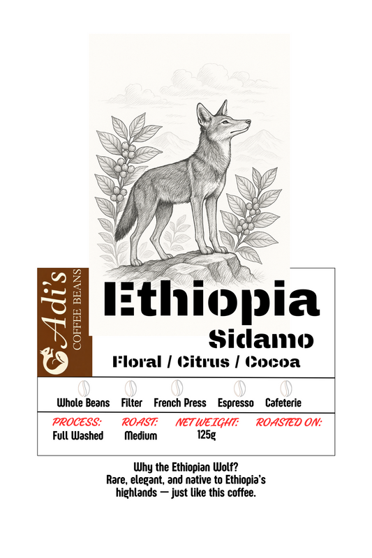 Ethiopia Sidama - Adi's Coffee Benas