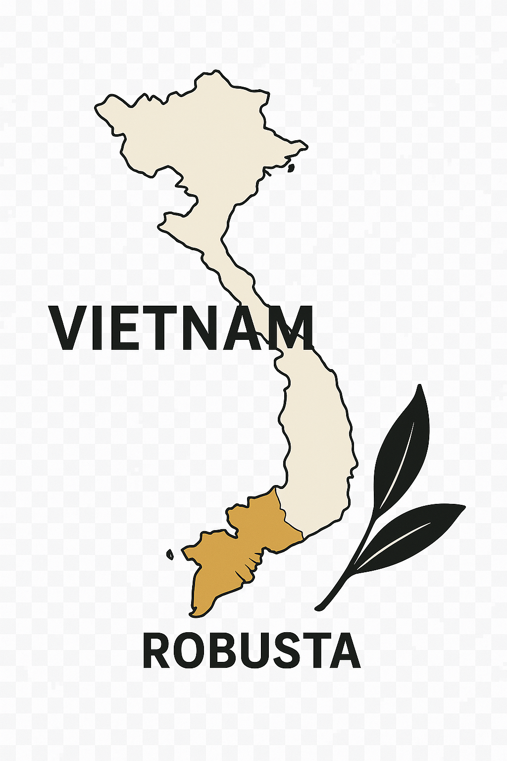 Vietnam Robusta Coffee Beans – Dark Roast, High Caffeine | Adi’s Coffee